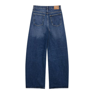 Za Cross-Border Women's Clothing Wholesale European and American Style Spring New Double-Breasted Mid-Waist Straight Wide-Leg Jeans 6688010